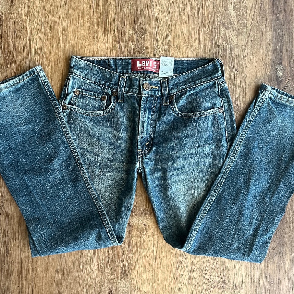 Levis 514 Red Label Regular 14 Slim Straight 27 x 27